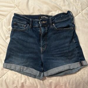 EXPRESS Denim High Rise Shorts